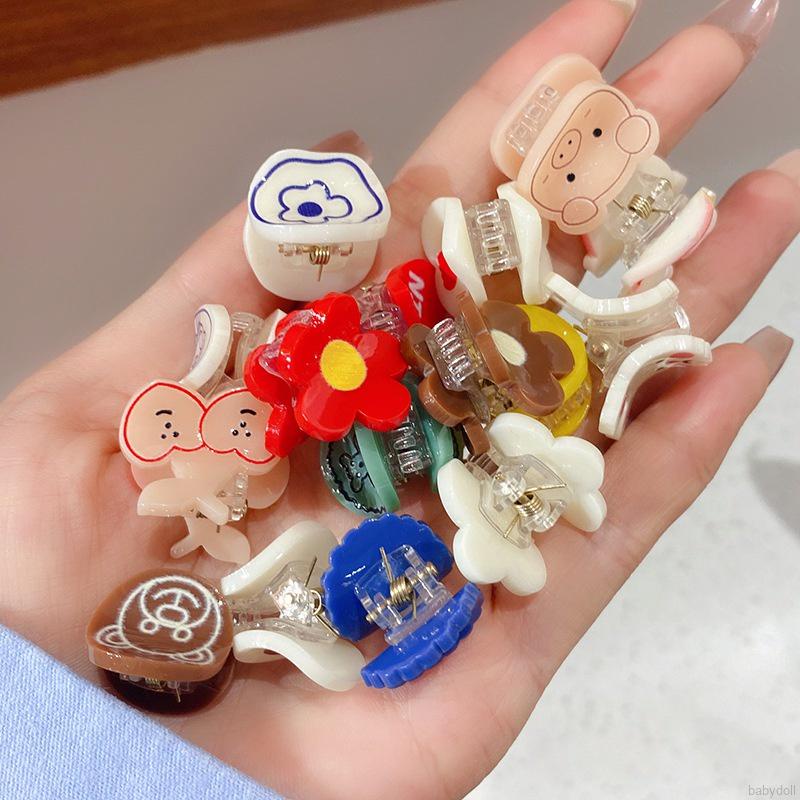 Kẹp cào tóc mini họa tiết hoạt hình dễ thương cho bé gái