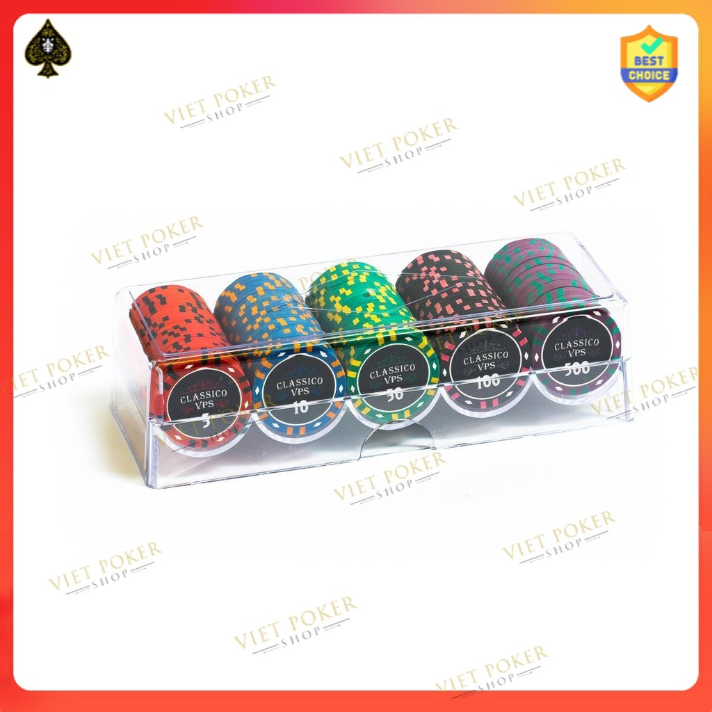 Viet Poker Shop Classico chip - Poker chip set - Phỉnh Poker