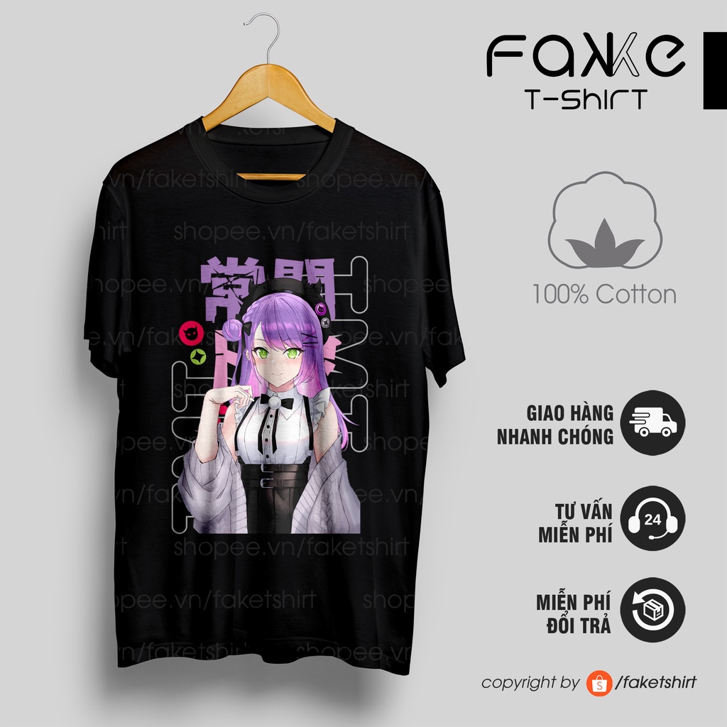 JYdr /Áo thun HOLOLIVE Tokoyami Towa  ngắn tay!