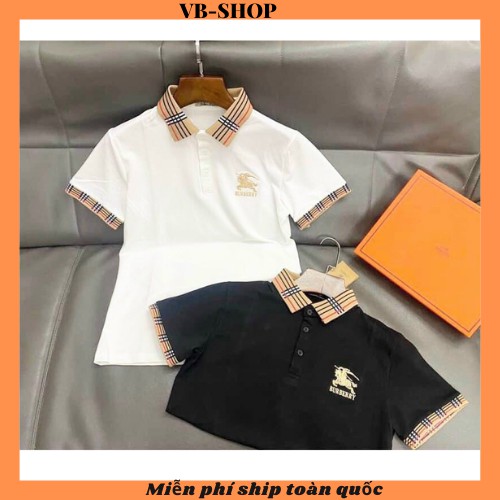 Áo thun nam ngắn tay cổ polo cao cấp giá rẻ thêu logo BBR sang trọng vải cotton co giãn bốn chiều VBSHOP0010