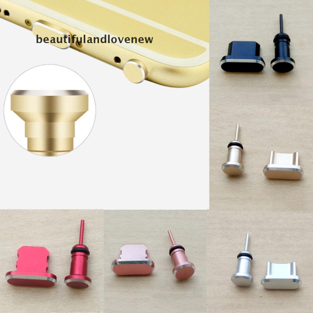 1 Bộ Nút Bịt Cổng Sạc Micro Usb Chống Bụi Cho Điện Thoại