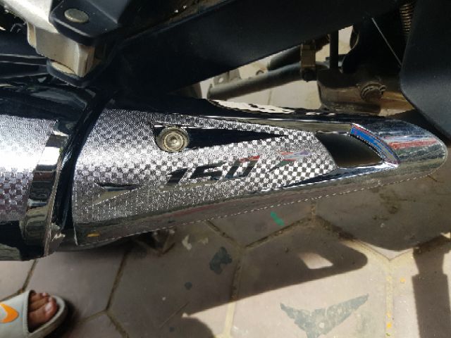 Ốp bô xe exciter 150,ex 155 crom