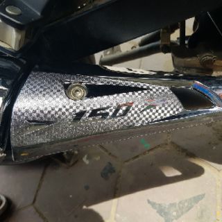 Ốp bô xe exciter 150,ex 155 crom