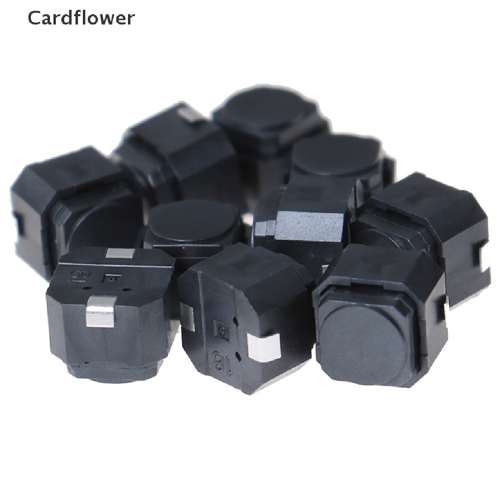 10 Công Tắc Nút Cảm Ứng 6 * 6 * 5mm Bằng Silicon Không Ồn