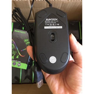 CHUỘT LED GRB SUNTECH S_01