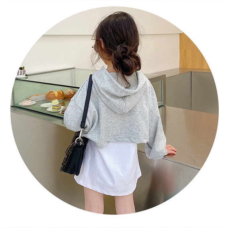 IQ Angel Đầm Thun Dài Tay Phong Cách Hàn Quốc Thời Trang Mới Cho Bé Gái giay nu