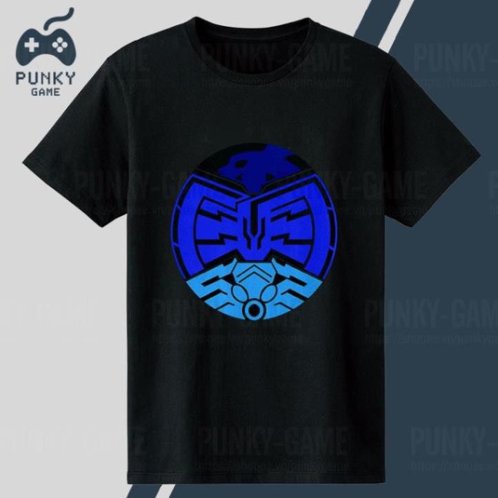 BÁN CHẠY Áo thun Kamen Rider OOO Medal Black T-Shirt Collections ngắn tay