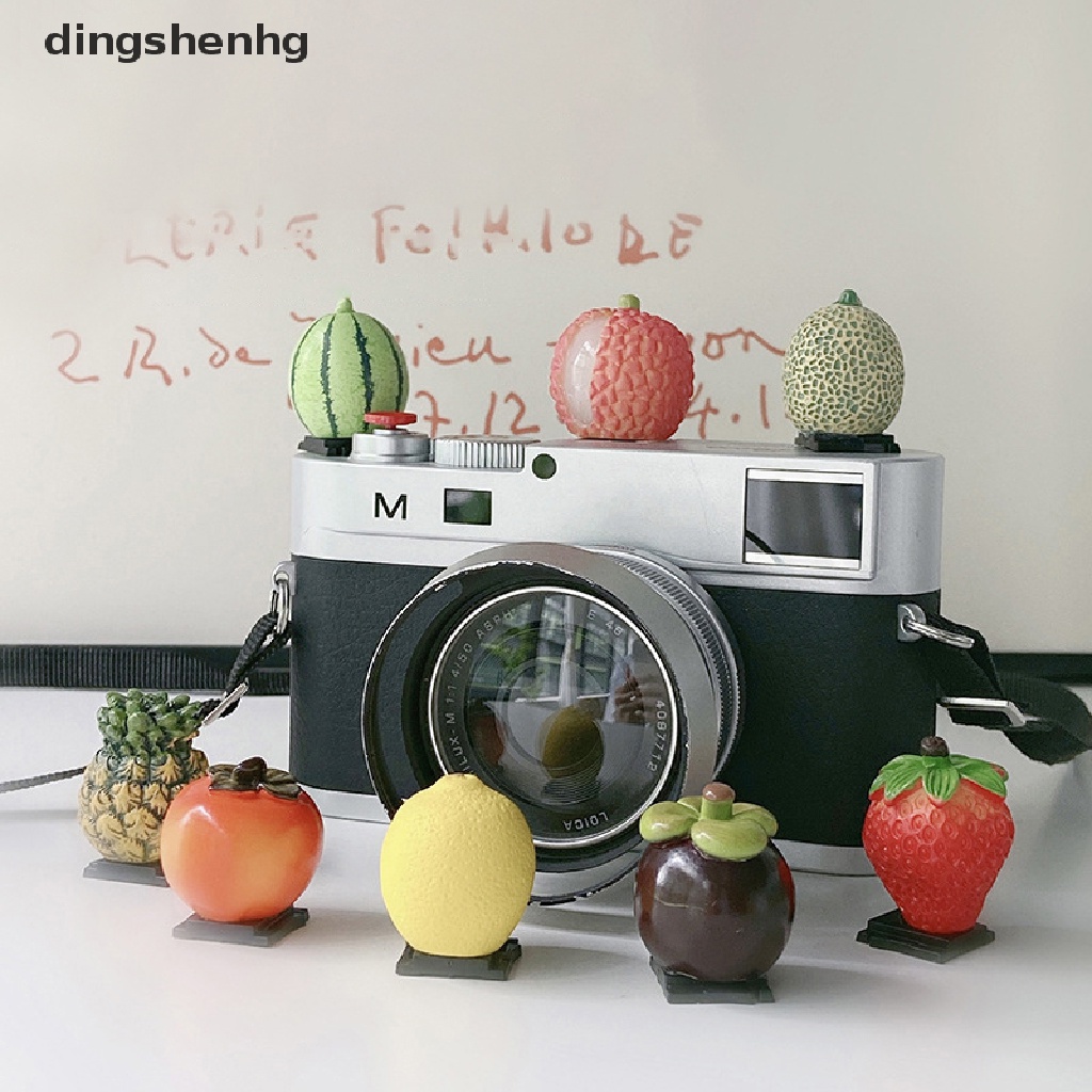 Vỏ bọc bảo vệ đèn pin hình trái cây hoạt hình 3D cho Canon Nikon Fuji
 | BigBuy360 - bigbuy360.vn
