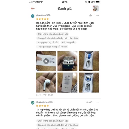 Tai Nghe Bluetooth 5.0 Không Dây Mini Pro 4 Tws Tiện Dụng