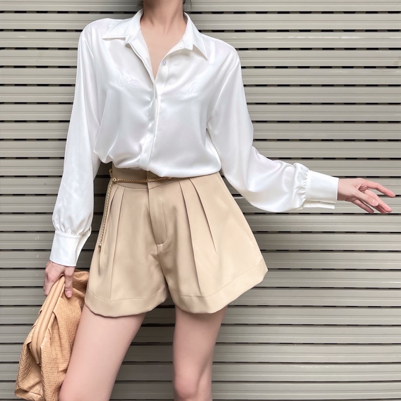 Calee Short - Quần short lưng cao ống xoè | WebRaoVat - webraovat.net.vn