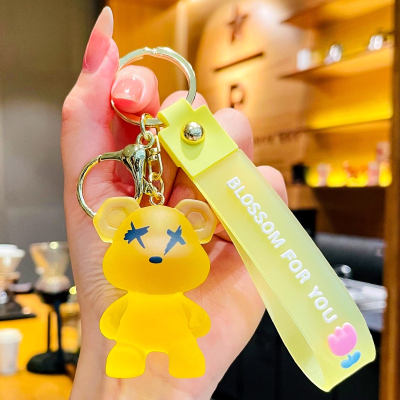 Móc Chìa Khóa Hình Chú Gấu Dễ Thương