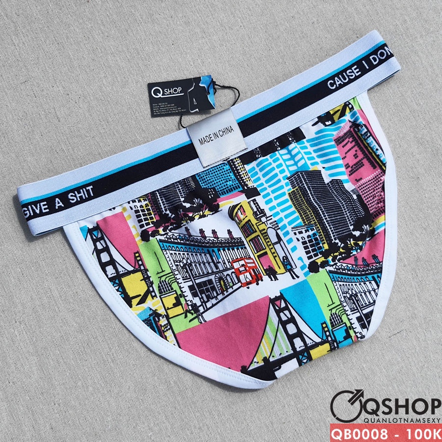 Quần lót hỡ sườn tam giác nam QSHOP QB0008 - QB0009 - QB0010