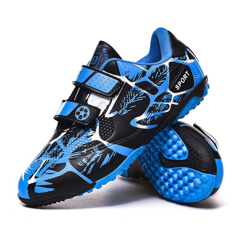 Giày đá bóng sân cỏ nhân tạo Predator chất lượng cao kích thước （Size28-38） Kid's Soccer Shoes TF Futsal Sneakers 58Bz