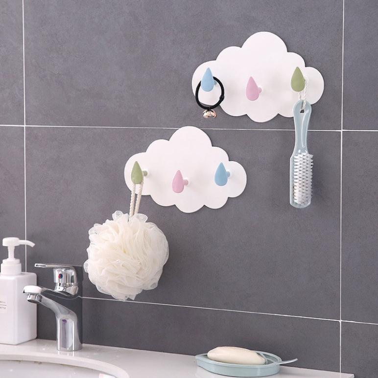 Móc treo đám mây 3 móc decor siêu đẹp