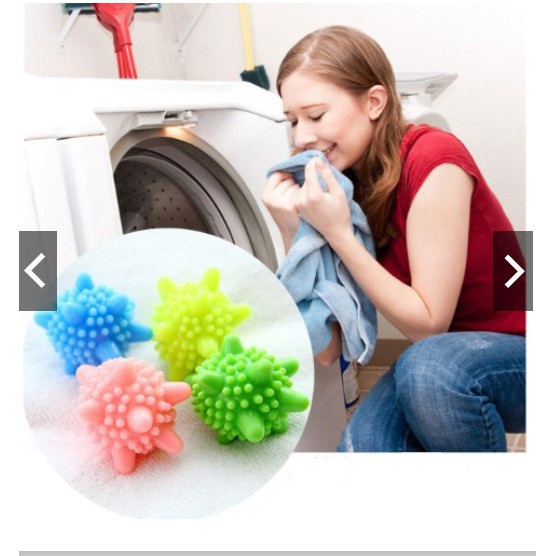 Bóng giặt nhím cầu gai giặt đồ máy giặt siêu sạch 2379 TRỌNG KIM SHOP