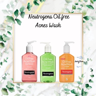 Sữa rửa mặt dạng gel Neutrogena Oil-Free Acne Wash