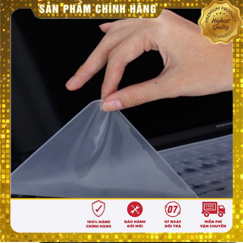 Miếng phủ bàn phím Silicon mềm dẻo bảo vệ bàn phím laptop notebook 13 - 17