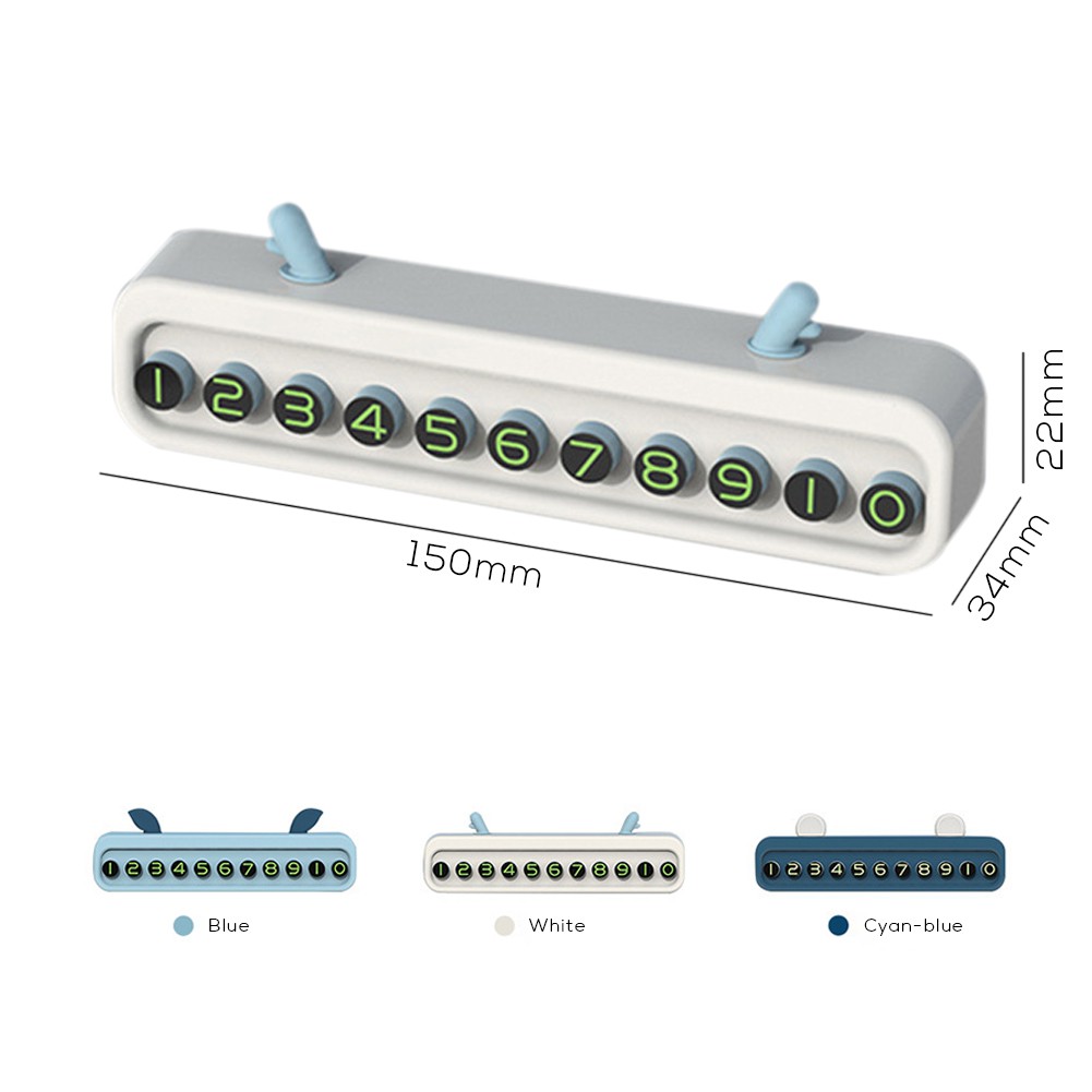 OM Bảng Số Đánh Dấu Đỗ Xe Gắn Xe Ô Tô Tiện Lợi