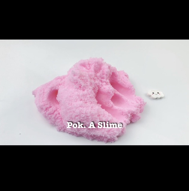 Slime Pink Cloud Puff - chất Cloud slime (slime mây)