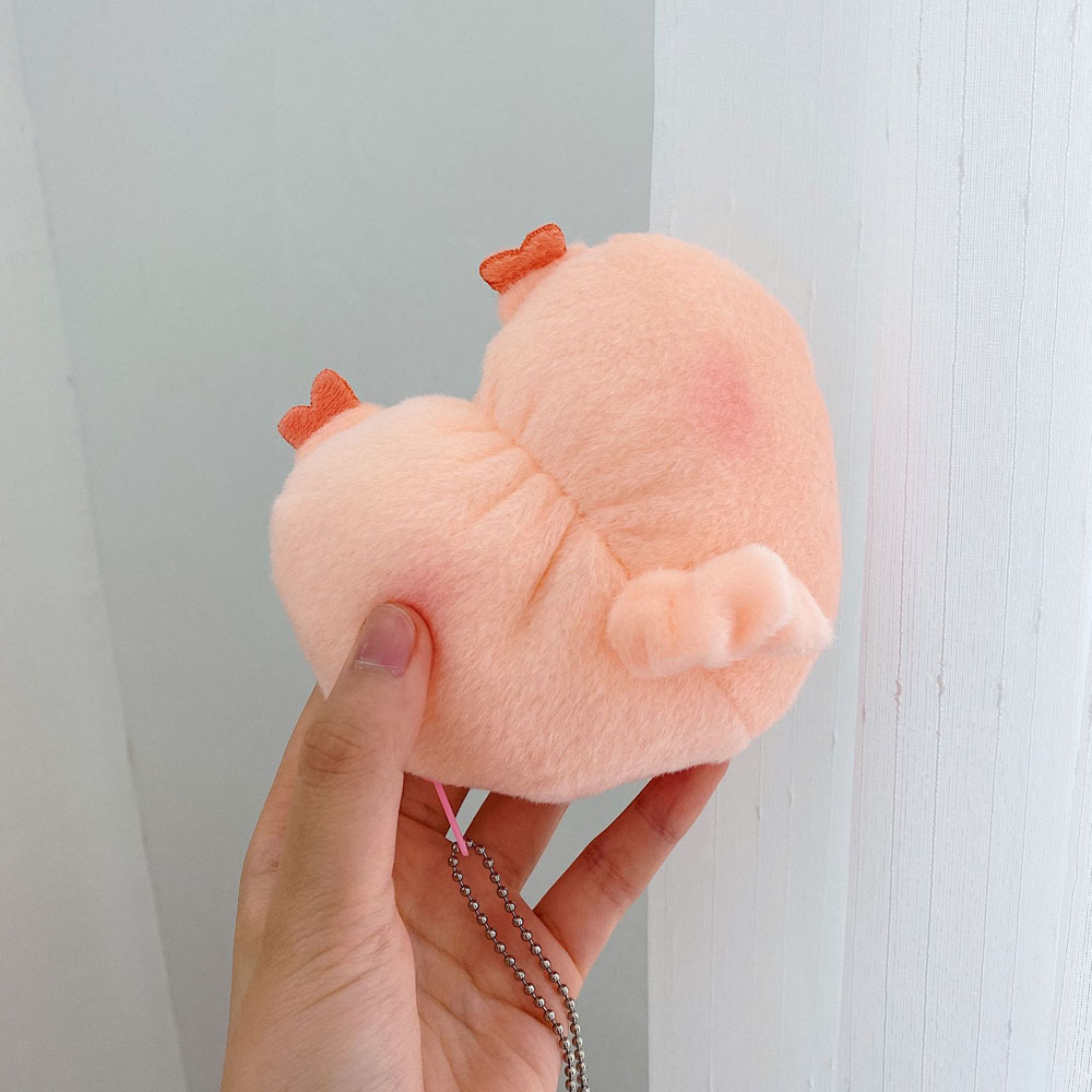 Ví Đựng Tiền Xu Hình Mũi Heo Nhồi Bông Xinh Xắn