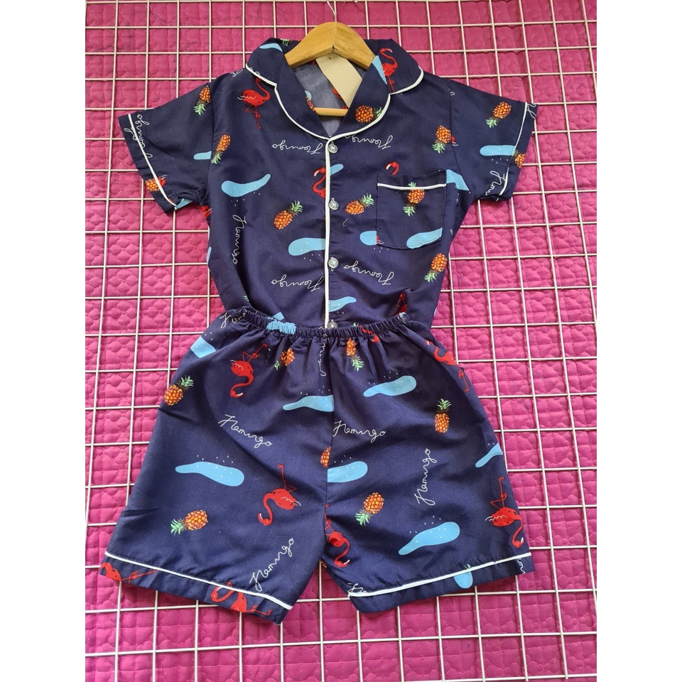 Combo 2 bộ đồ pijama nữ ngắn tay mặc nhà (giao màu ngẫu nhiên)