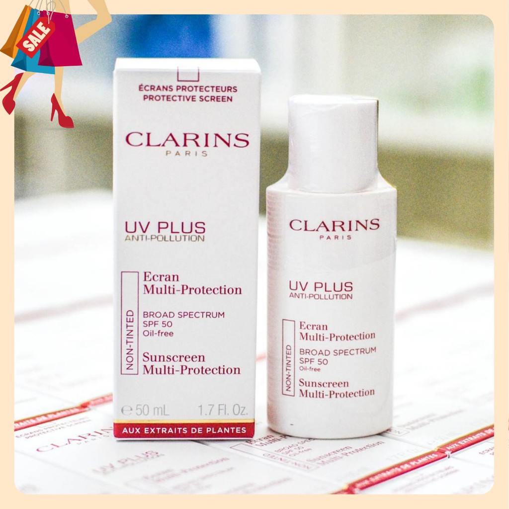 [TOP SKINCARE] Kem chống nắng CLARINS 50ml - Rosy Glow [BÁN CHẠY]