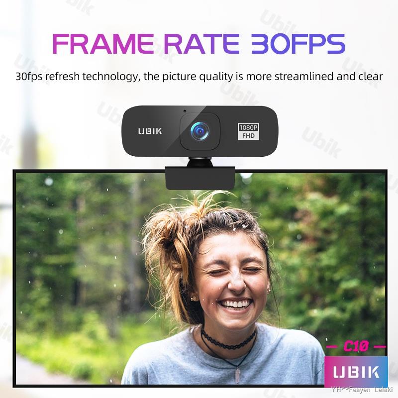 Webcam HD 24H SHIPS】UBIK C10 FHD1080P 2K cho máy tính | BigBuy360 - bigbuy360.vn