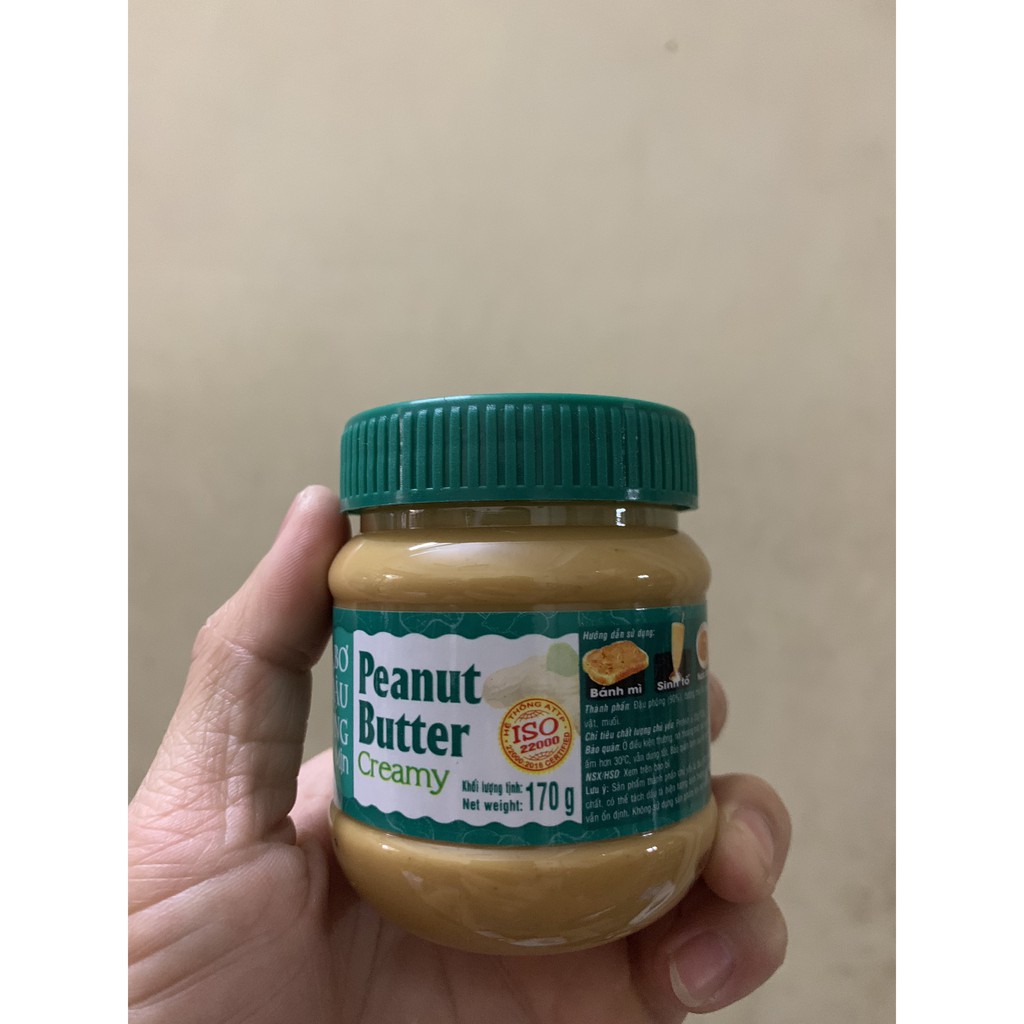 Bơ Đậu Phộng Golden Farm (Mịn) 170gr
