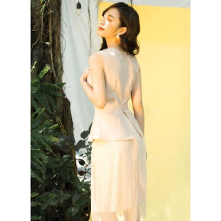 Đầm peplum dập ly DA310 GUMAC