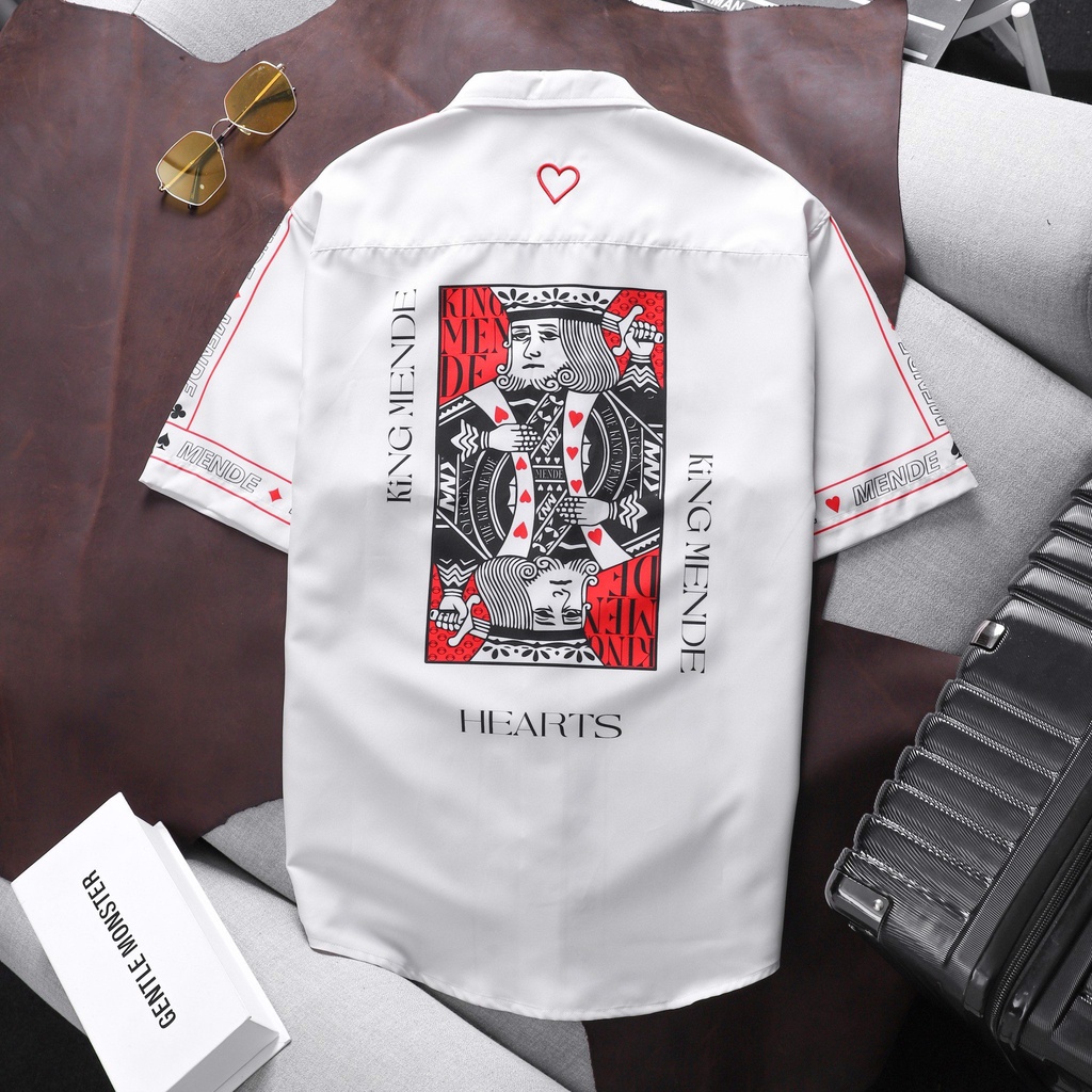 MENDE - The King Shirt - Áo sơ mi nam tay ngắn
