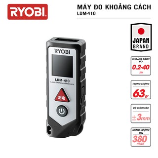 Máy đo khoảng cách laser (laze) RYOBI (KYOCERA) - LDM-410