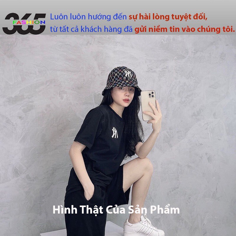 ⭐️Hàng Xịn⭐️ Nón Bucket Màu Đen Logo Thiêu Màu Kem, Viền Thêu - Giá Rẻ - Chất Lượng Chính Hãng - N06 Đen