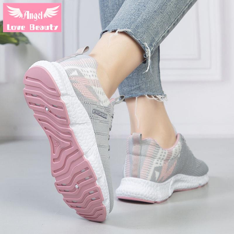 Giày Thể Thao Chống Trượt Thoáng Khí Phong Cách Hàn Quốc Mẫu Mới 2021 Thời Trang Xuân Hè Cho Nữ