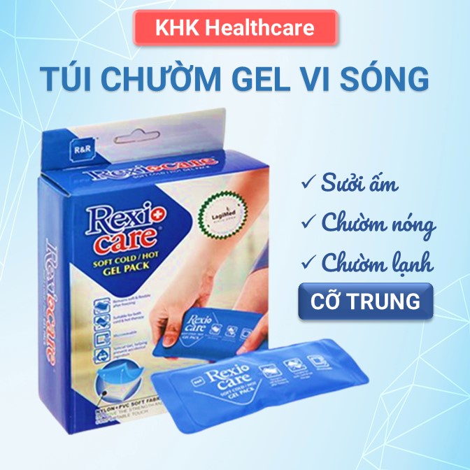 Túi chườm vi sóng nóng lạnh Rexio Care Đài Loan (cỡ trung) KHK Healthcare