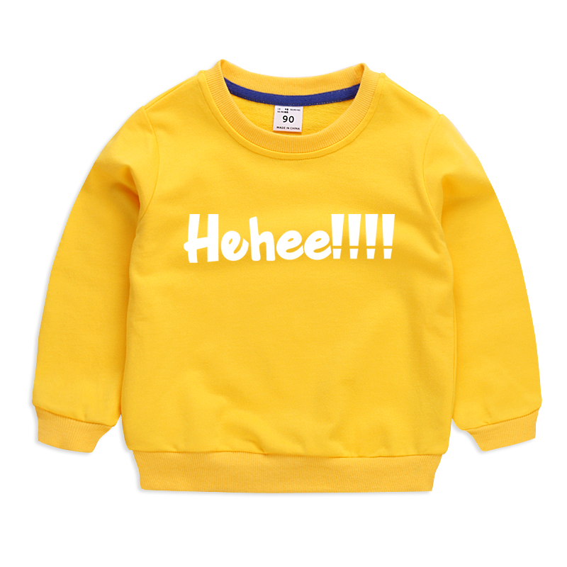 Áo Sweater Tay Dài Chất Cotton Hoạ Tiết Hoạt Hình Thời Trang Mùa Thu Cho Bé 10 Màu Lựa Chọn