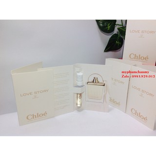 Mẫu thử nước hoa vial nữ chloe love story edp