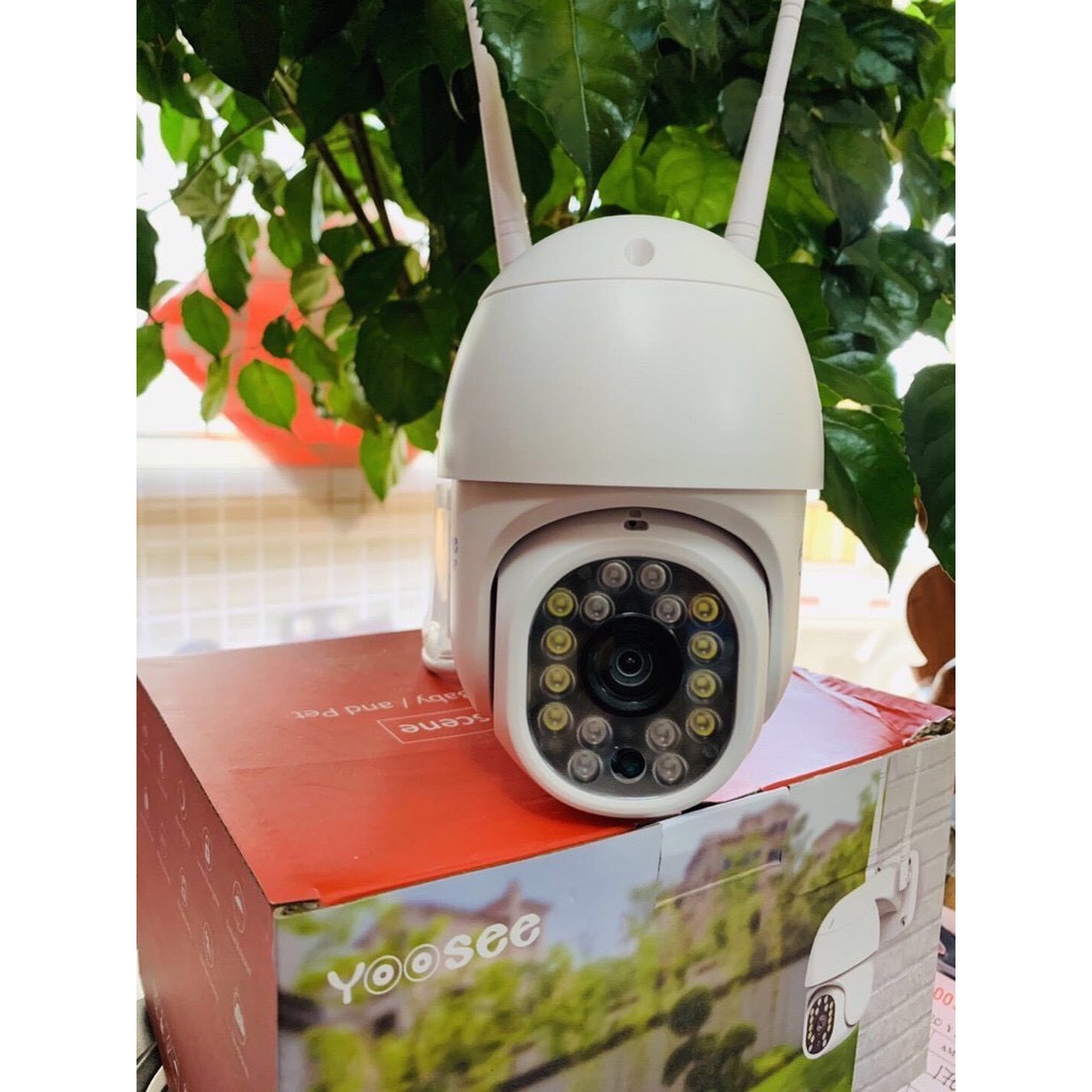 Camera wifi YooSee PTZ mini ngoài trời xoay 360 - Full HD 3.0mpx