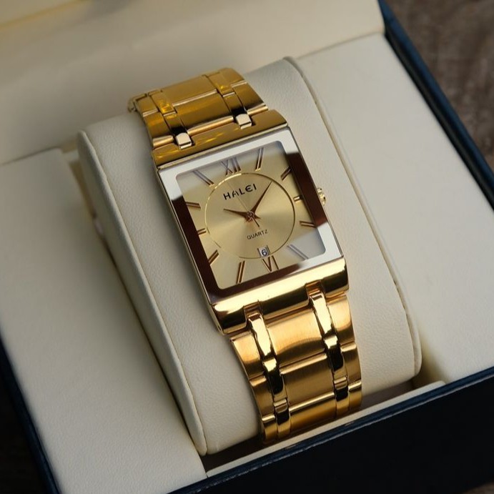 Đồng Hồ Nam Nữ HALEI H2 Khung Thép Cao Cấp Mặt Vuông Lịch Lãm  Sang Trọng Chống Nước Chống Xước Hiệu Quả [SALE GIÁ SỐC] | BigBuy360 - bigbuy360.vn