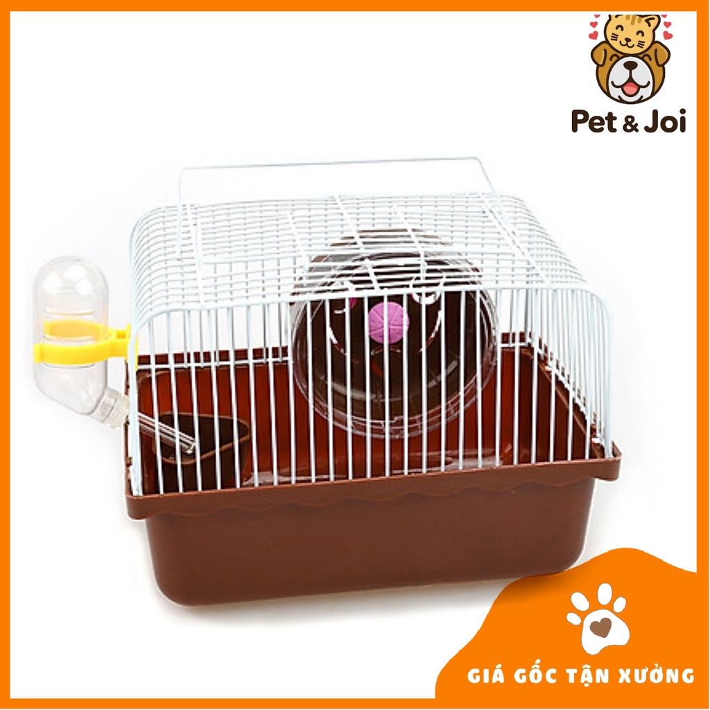 Lồng hamster mini cho hamster ⚡CHỈ 1 NGÀY⚡ Lồng Hamster mini full đồ - PET&amp;JOI