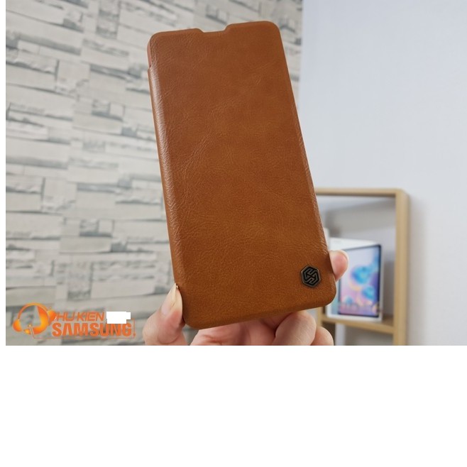 Bao da xịn Nillkin QIN hàng da thật cho điện thoại Samsung Galaxy Note 10 Lite | BigBuy360 - bigbuy360.vn