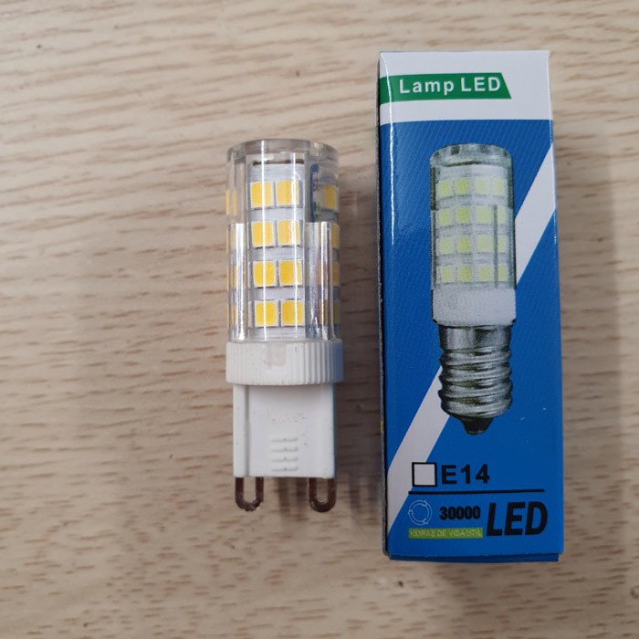 Bóng đèn led G9, công suất 5w, dùng cho đèn chùm