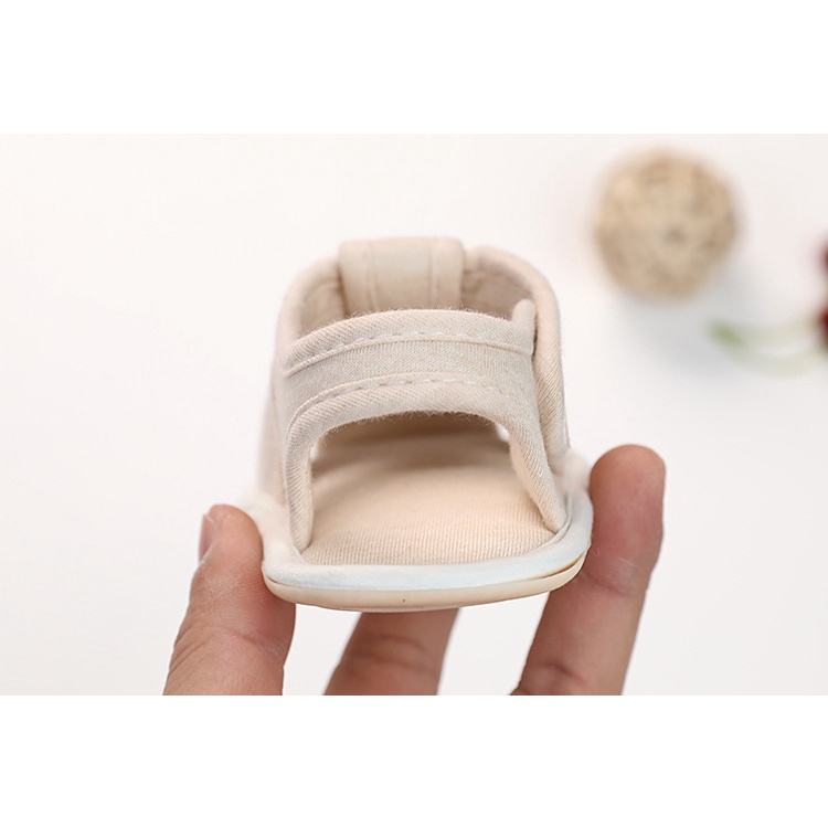Giày Cotton Đế Mềm Thời Trang Mùa Hè Xinh Xắn Dành Cho Bé