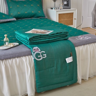 Chăn Lụa Tencel UGG Màu Trơn Luna Bedding Chăn Hè Mát Mịn