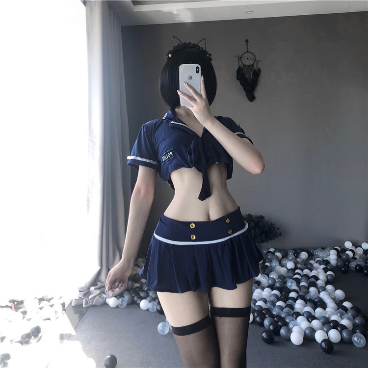 Đồ ngủ Cosplay cảnh sát FREE SHIP Police sexy gợi cảm | BigBuy360 - bigbuy360.vn