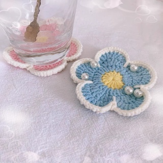 Miếng lót ly decor len handmade