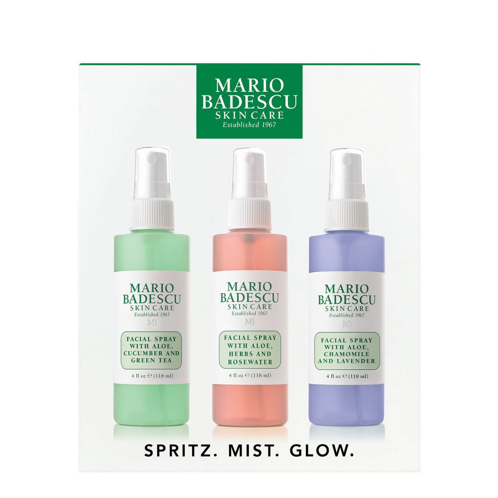 Nước Hoa Hồng Mario Badescu Aloe Cucumber/ Herbs & Rosewater Toner | BigBuy360 - bigbuy360.vn