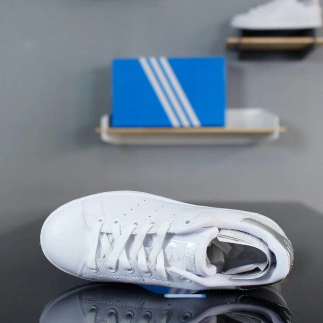 Giày Sneaker Nam Nữ Adidas Stansmith Trắng Bạc