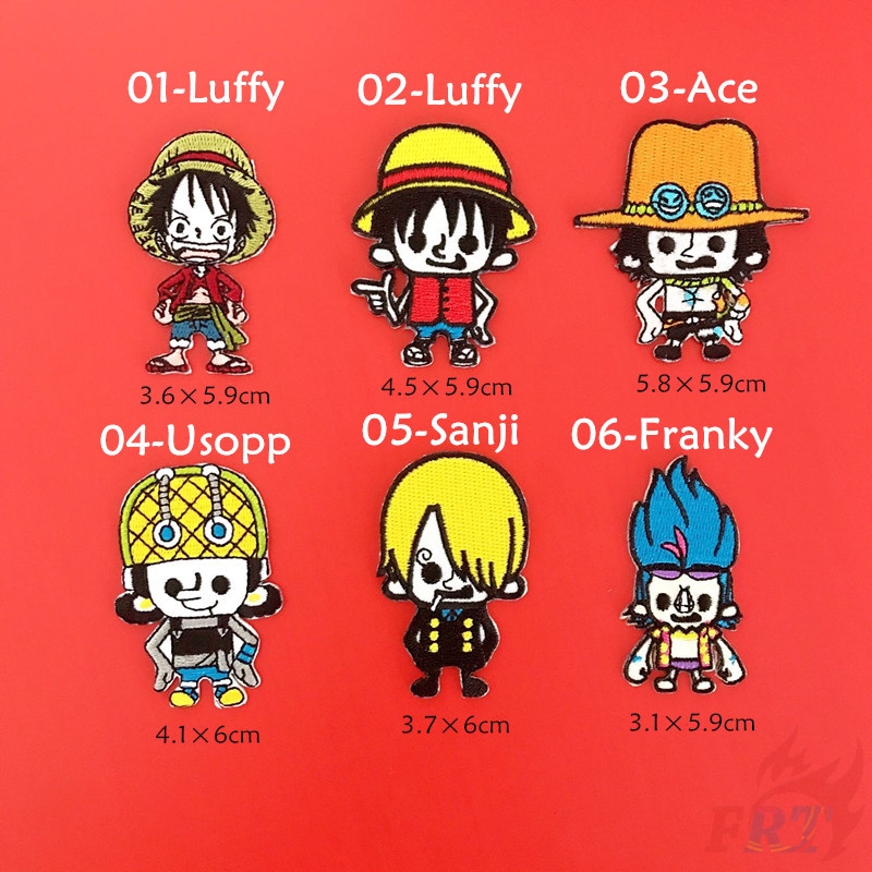 ☸ Anime：ONE PIECE Patch ☸ 1Pc Diy Sew On Iron On Patch（S-3）