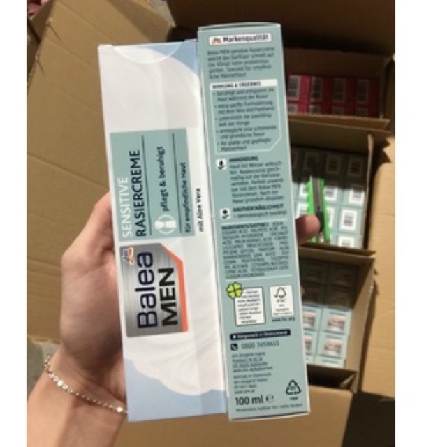 🇩🇪🇩🇪🇩🇪🇩🇪KEM CẠO RÂU BALEA MEN 🇩🇪