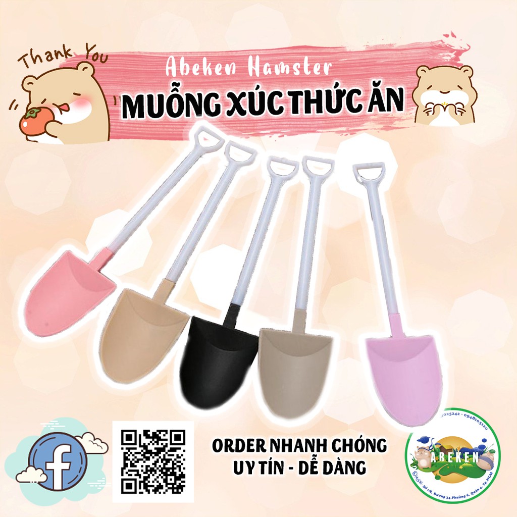 Muỗng xúc thức ăn (MÀU NGẪU NHIÊN)